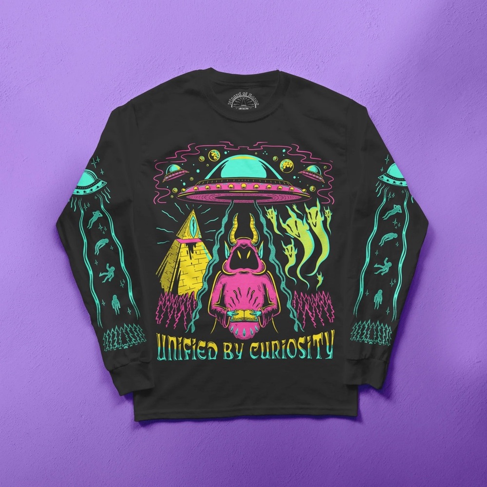 Wizard of Barge Unified by Curiosity Aliens Sweatshirt
